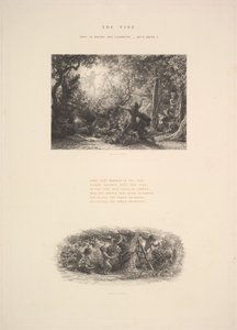 De Wijnstok, of Plompe Bacchus door Samuel Palmer