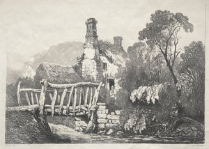 Een Serie Oude Gebouwen en Landelijke Huisjes in het Noorden van Engeland: Bij Byland door Samuel Prout