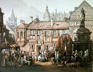 Het Hôtel de Bourgtheroulde, Place de la Pucelle, Rouen