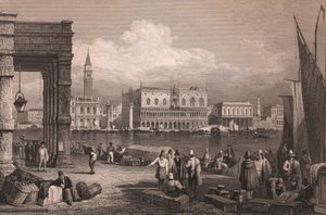 Uitzicht op het San Marcobekken in Venetië
