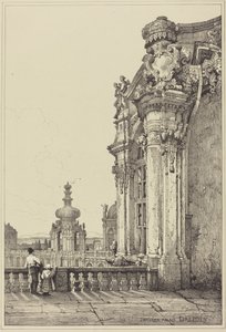 Zwingerpaleis, Dresden door Samuel Prout