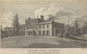 Cullands Grove Southgate, de zetel van William Curtis, Esquire; pagina 83 (Volume One) door Samuel Rawle