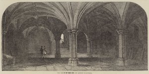 De Crypte van de City of London Guildhall door Samuel Read
