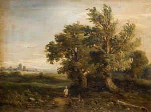 Landschap met Bomen, 1863
