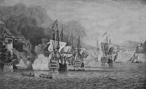 Vernon bij Portobello, ca. 1740