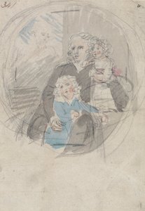 Studie voor een Portretgroep