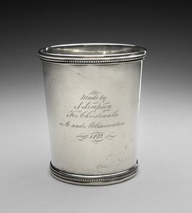 Beker, c. 1857 door Samuel Simpson