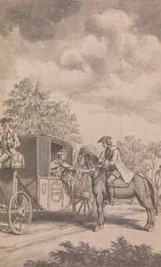 Een Illustratie voor de Newgate Kalender: Raby die een Vrouwensring Moeilijk te Verwijderen Vindt, Haar Vinger Afhakt, Bij Finchley