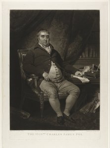 Portret van Charles James Fox