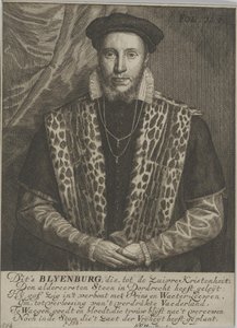 Portrait of Adriaan van Blyenburg, Heer van Schobbeland door Samuel van Hoogstraten