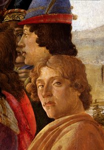 De Aanbidding der Wijzen (detail)