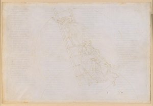 La Divina Commedia, Paradiso XXII. Zevende planeetsfeer (hemel van Saturnus): verslag van de heilige Benedictus; beklimming via de Jakobsladder naar de hemel met de vaste sterren door Sandro Botticelli