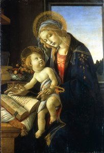 Madonna en Kind Madonna van het Boek