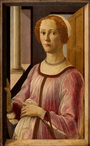 Portret van Smeralda Bandinelli, ca 1475