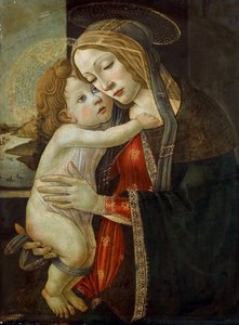 De Maagd en het Kind, c. 1500 door Sandro Botticelli