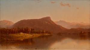 Een Huis in de Wildernis door Sanford Robinson Gifford