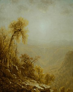 Kauterskill Clove, Catskill Bergen door Sanford Robinson Gifford