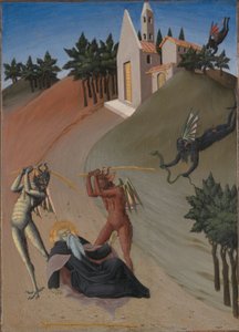 Sint Antonius Abt gekweld door demonen