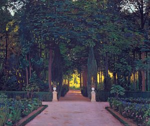 Tuin van Aranjuez door Santiago Rusinol i Prats
