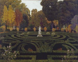 Oude Faun door Santiago Rusiñol
