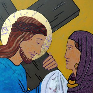 Jezus en Veronica