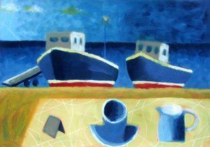 Twee Boten door Sara Hayward