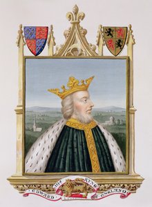 Portret van Edward III, koning van Engeland vanaf 1327
