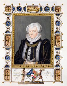 Portret van Margaret Douglas (1515-78) gravin van Lennox uit 