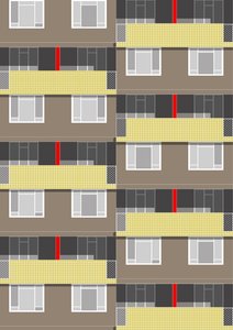 Landgoed Spa Green, 2017 (digitaal) door Sarah Evans