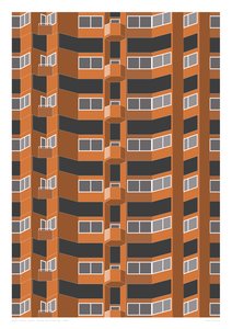 Worlds End Estate, 2014 (grafische giclee print)