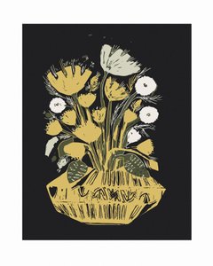 Rustieke gouden bloemen