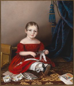 Mary Leypold Griffith (1838 - 1841) door Sarah Miriam Peale