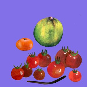 Fruit & groenten, 2020 door Sarah Thompson Engels