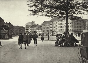 Berlijn: Bulow-Platz (zwart-wit foto) door Sasha Stone