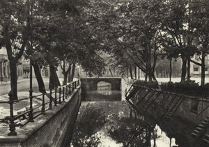 Potsdam, Am Kanal (zwart-wit foto) door Sasha Stone
