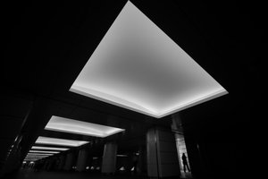 Moderne lichttunnel
