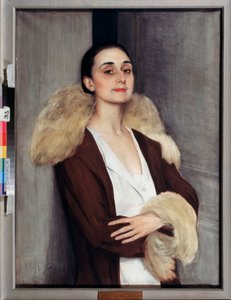 Portret van Melita Tchalokashvili, 20e eeuw
