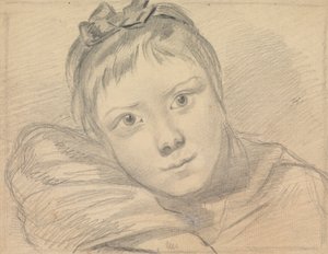 Portret van de Dochter van Ds. William Gilpin door Sawrey Gilpin