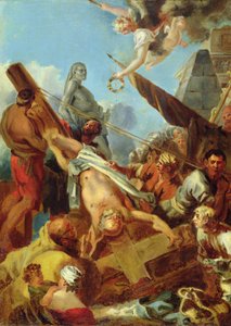 De kruisiging van Sint Petrus