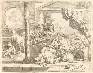 De Droom van Sint Jozef door Sébastien Bourdon