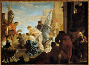 De ontmoeting tussen Antoine en Cleopatra