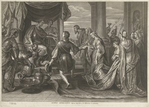 Edelmoedigheid van Scipio door Schelte Adamsz. Bolswert