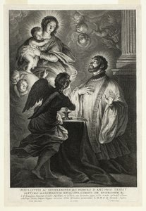 De Maagd en het Kind verschijnen aan Sint Franciscus Xaverius