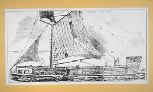 Mississippi Keel boot (gravure)