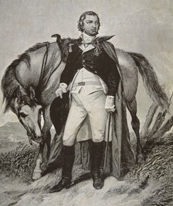 Portret van Nathanael Greene door School American