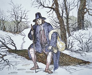 Roger Williams in de Wildernis door School American