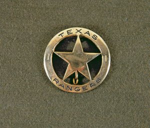 Texas Rangers Badge door School American