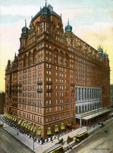 Waldorf Astoria Hotel, New York (prent)