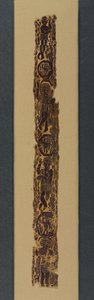 Ornamentale Schouderband van een Tuniek, 600-650 door School Byzantine