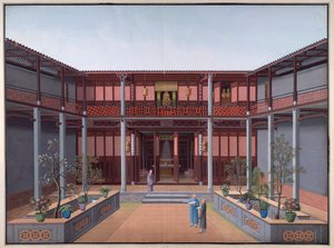 Honam Tempel - Hal van Kuan Yin, Binnenplaats van Zen